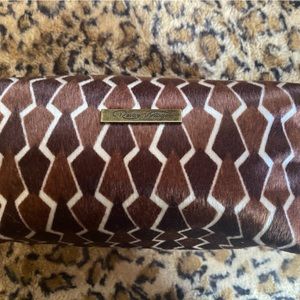 NWT Revive Vintage Faux Fur Cosmetic Bag